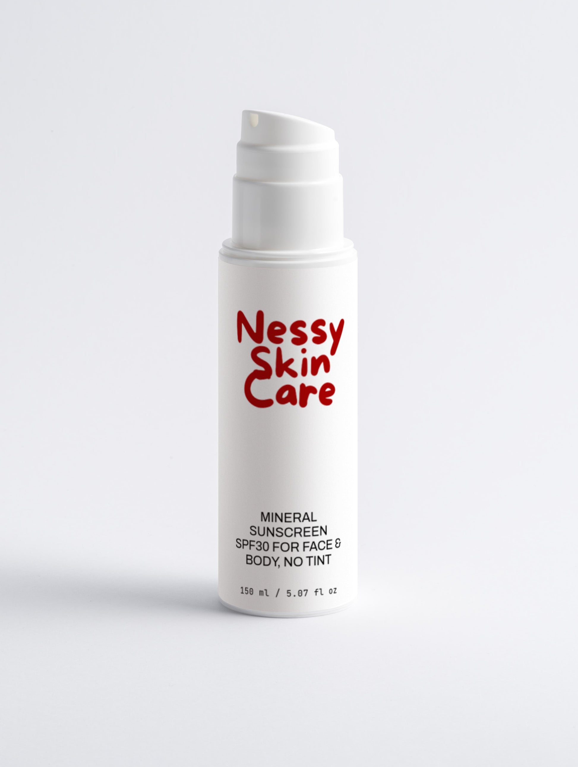 Mineral Sunscreen SPF30 for Face & Body, no tint